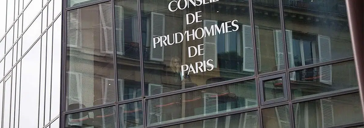 Façade vitrée du Conseil de Prud'hommes de Paris
